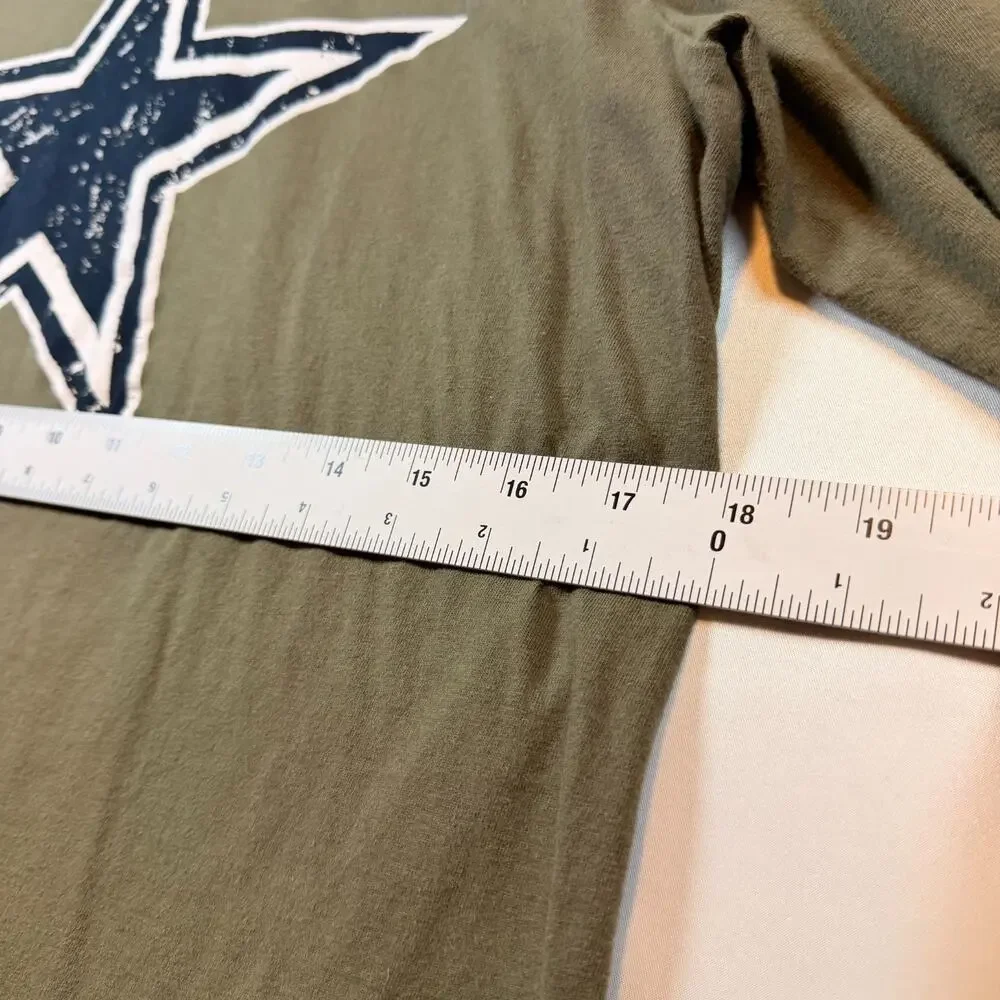 Nike Dallas Cowboys Salute To Service Long Sleeve Shirt NFL Green Men Size Small